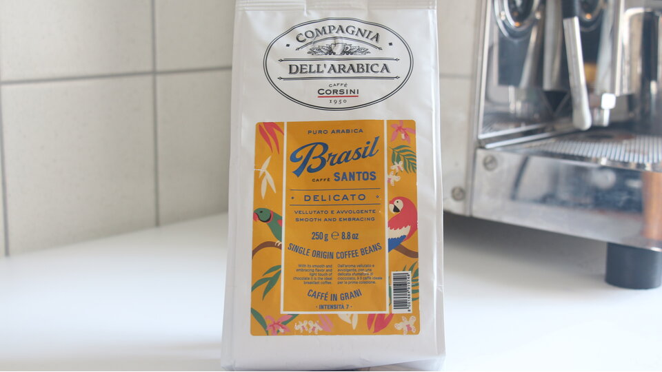 bild von caffe-corsini-puro-arabica-brasil-caffe-santos-delicato