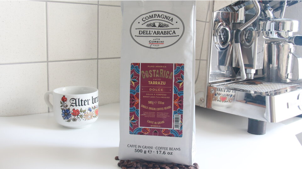 bild von caffe-corsini-puro-arabica-costa-rica-caffe-tarrazu-espresso