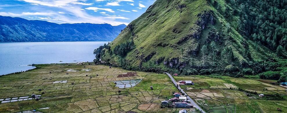 Takengon Plateau, ehemal. Niederländische Kolonie, bekannt für den guten Kaffee